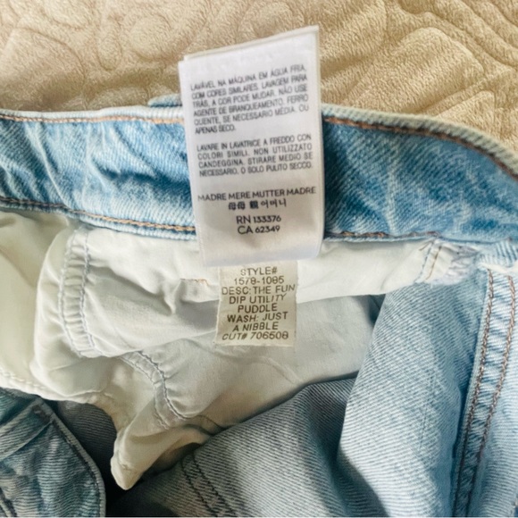 Mother Snacks Wide Leg Jeans - Picture 12 of 16